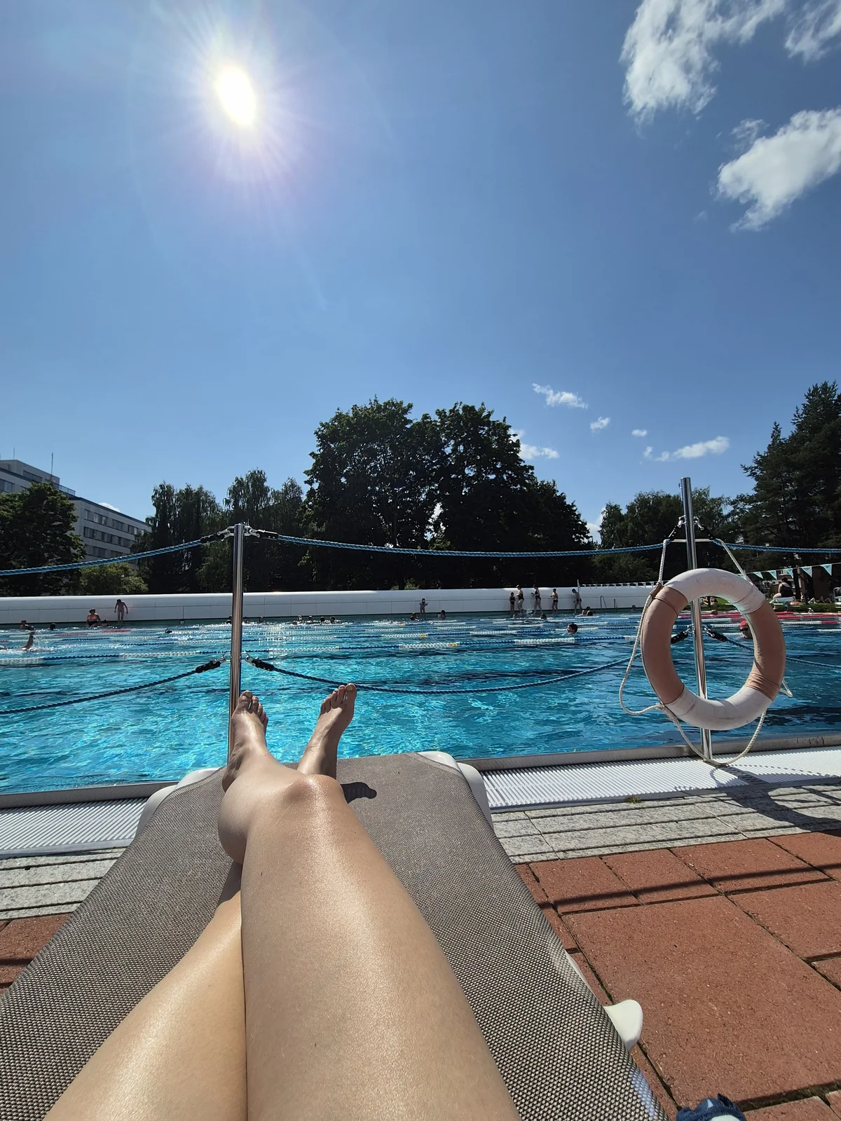 Swimming and pool activities